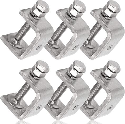 metal bracket clamp closure|stainless steel c clamps.